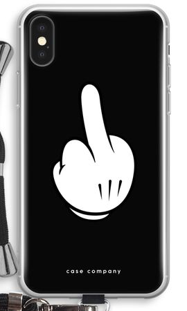 Middle finger black