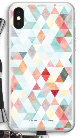 Coloured triangles pastel
