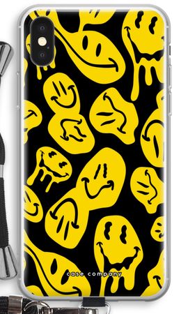 Melting smiley - Yellow