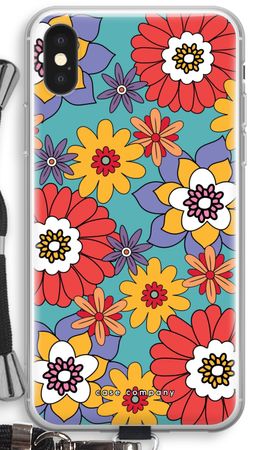 Retro Flowers - Blue