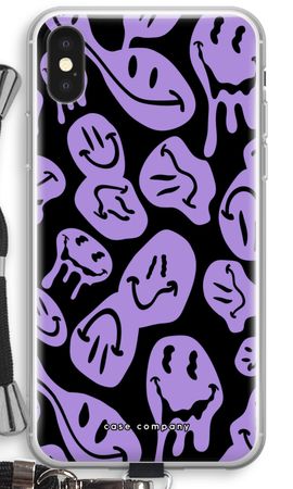 Melting Smiley - Purple