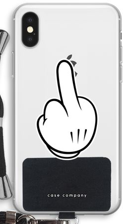 Middle finger black