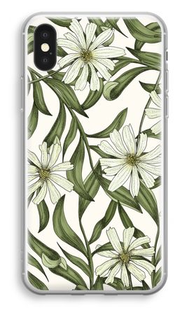 White flower pattern