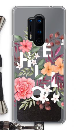 Hello in flowers