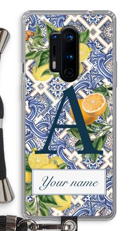 Monogram Blauwe tegels