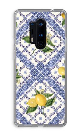 Blue tiles and lemons