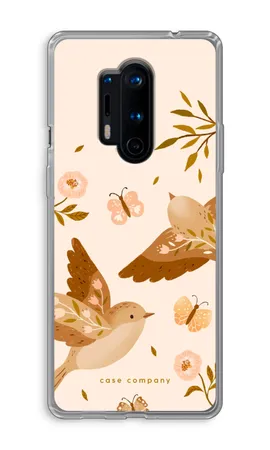 Fluttering Pair, Capa macia OnePlus 8 Pro