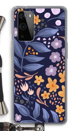 Flowers with blue leaves