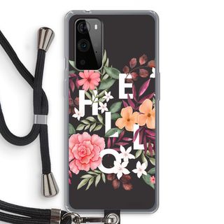 Hello in flowers