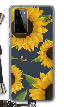 Sunflower and bees