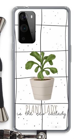 Houseplant on windowpane