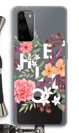 Hello in flowers