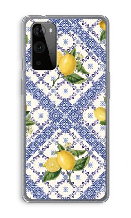Blue tiles and lemons