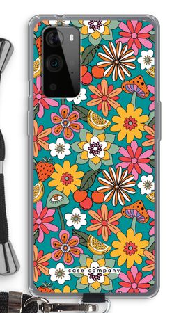 Retro Flowers N°2 - Blue