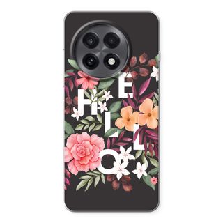 Hello in flowers