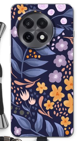 Flowers with blue leaves