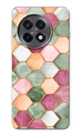 Hexagons in stained glass