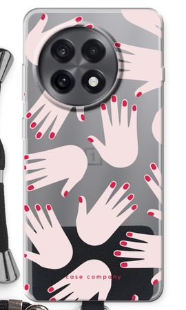Hands pink
