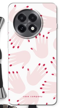 Hands pink