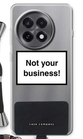 Not your business