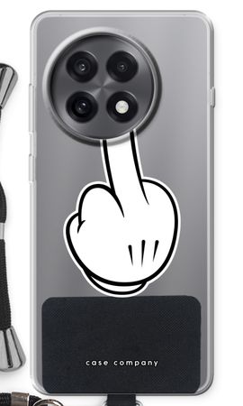 Middle finger black