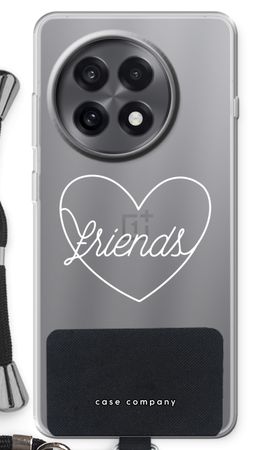 Friends heart pastel