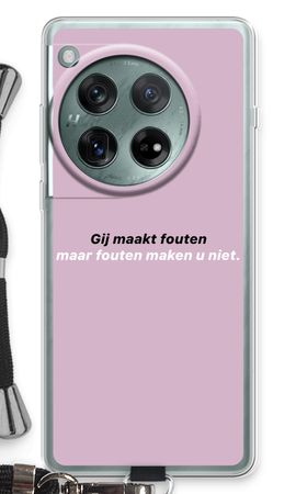 Fouten maken u niet