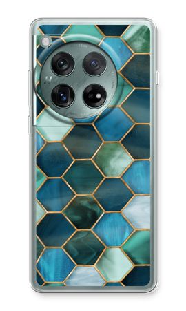 Hexagons in stained glass