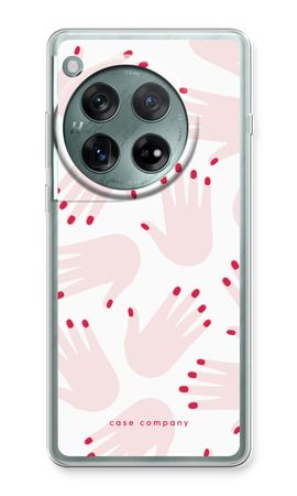 Hands pink