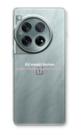 Fouten maken u niet