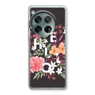 Hello in flowers