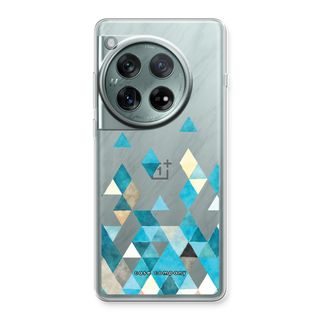 Coloured triangles blue