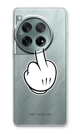 Middle finger white