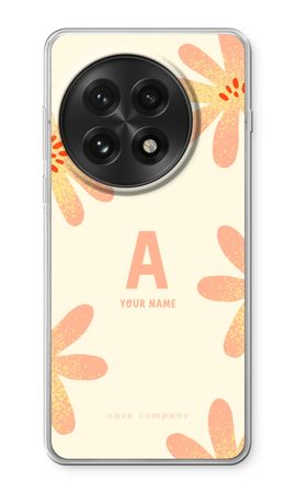 Peach Blossom Monogram