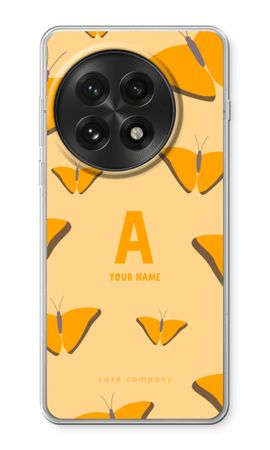 Amber Butterflies Monogram