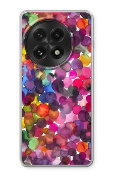 Überlappende Aquarell-Punkte