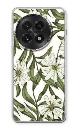 White flower pattern