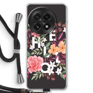 Hello in flowers