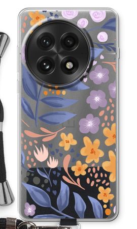 Flowers with blue leaves