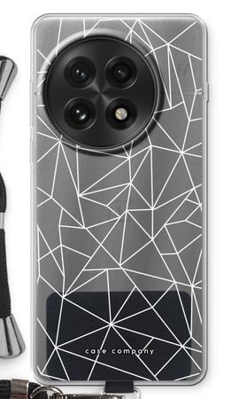 Geometriska linjer vit