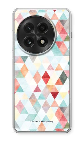 Gekleurde driehoekjes pastel