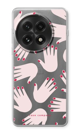 Hands pink