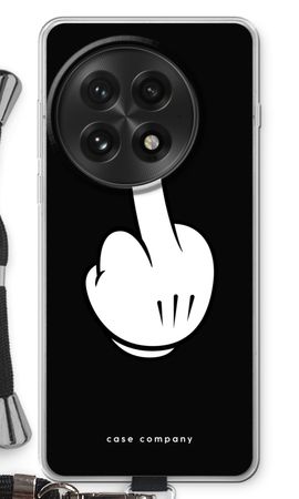 Middle finger black