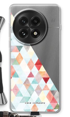 Coloured triangles pastel