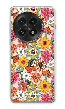 Retro Flowers N°2 - Yellow