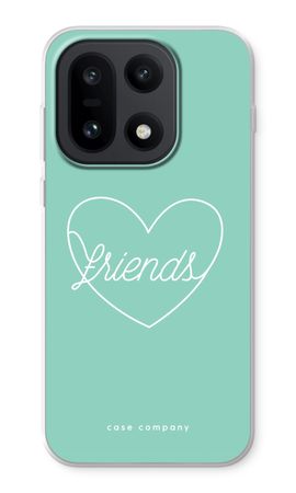 Friends corazón pastel