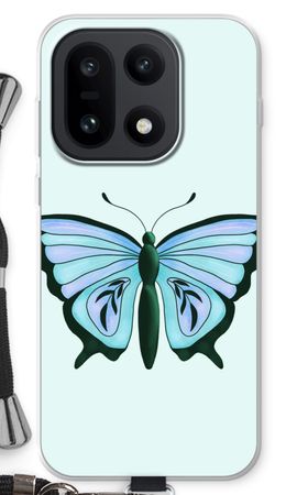 Blauer Schmetterling