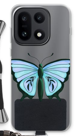 Blauer Schmetterling