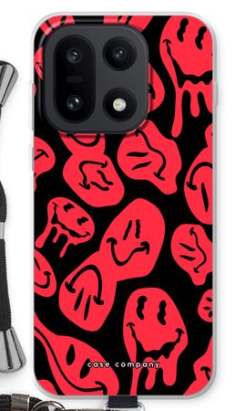 Schmelzender Smiley - Rot