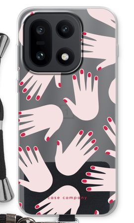 Hands pink